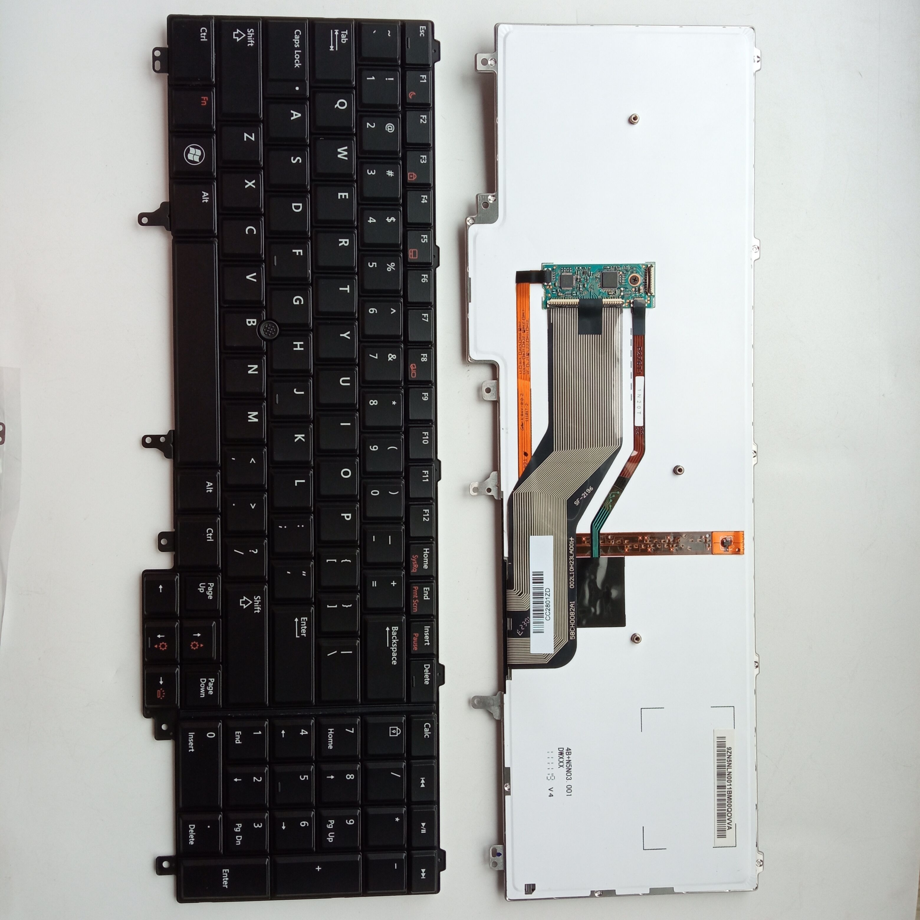Picture of New Replacement Laptop Keyboard For DELL E6520/E5520 BLACK With Point Backlit US Layout